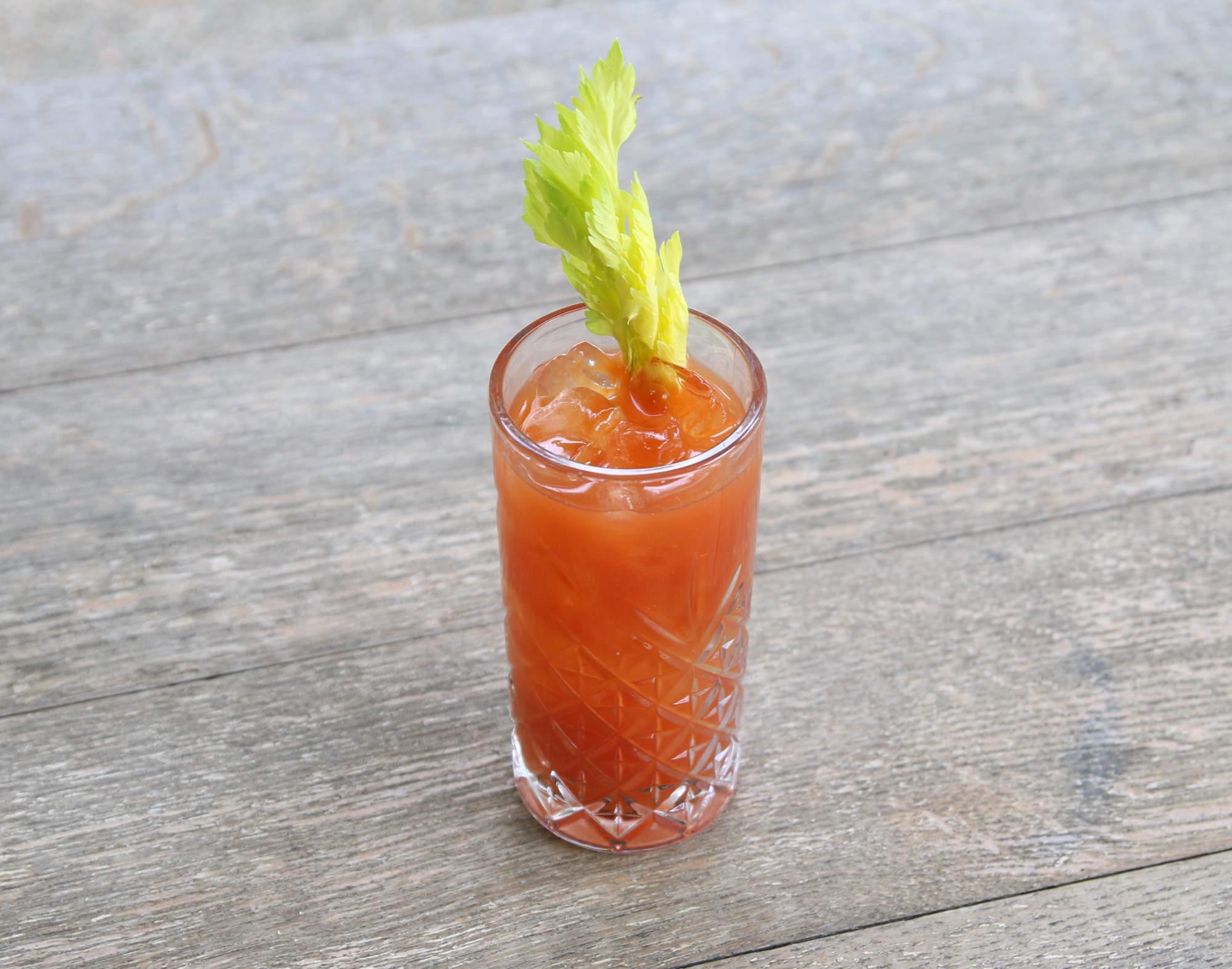 Celery Root Bloody Mary